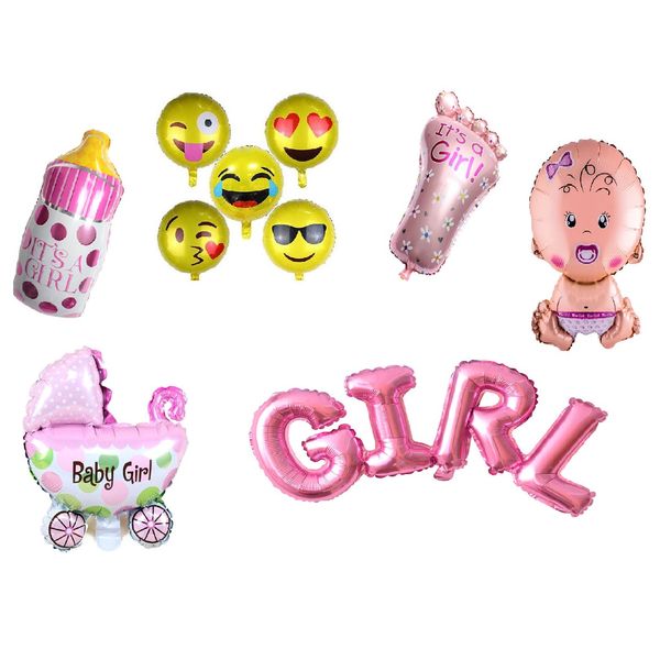بادکنک مدل دخترانه مجموعه 13 عددی