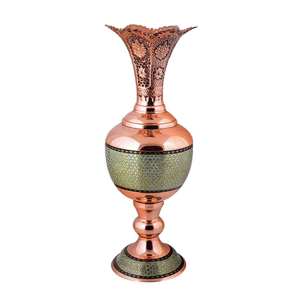گلدان خاتم کاری کد K057
