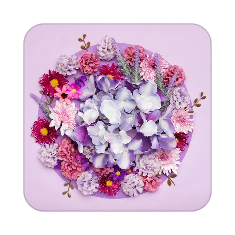 زیر لیوانی کاکتی طرح گل مدل mp19187