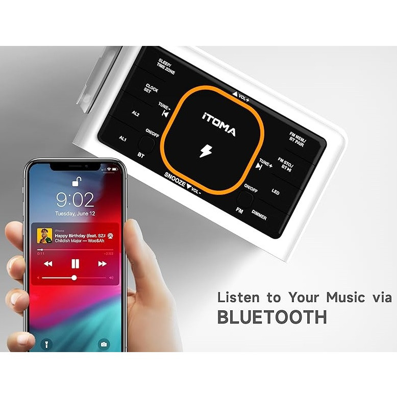 ساعت رومیزی دیجیتال ایتوما مدل cks209