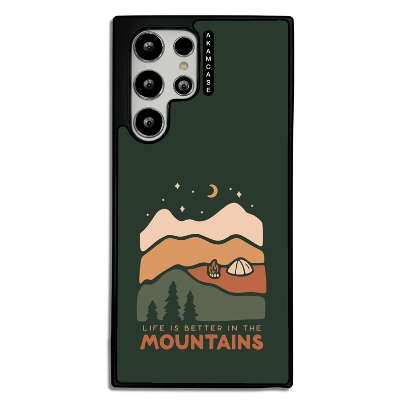 کاور آکام مدل AMC-WSGS22U-MOUNTAINS-17 مناسب برای گوشی موبایل سامسونگ Galaxy S22 Ultra