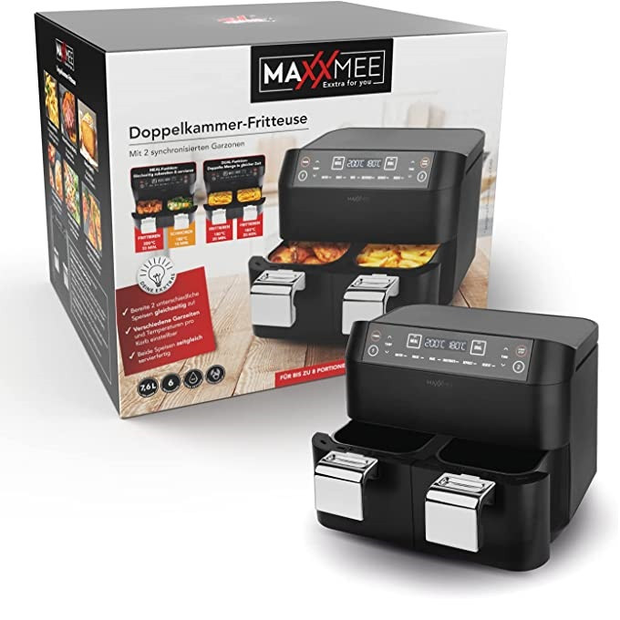 سرخ کن بدون روغن ماکس می مدل Double