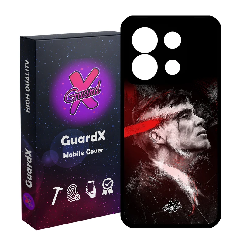 کاور گارد ایکس طرح Peaky Blinders مدل Glass10398 مناسب برای گوشی موبایل شیائومی Redmi Note 13 5G