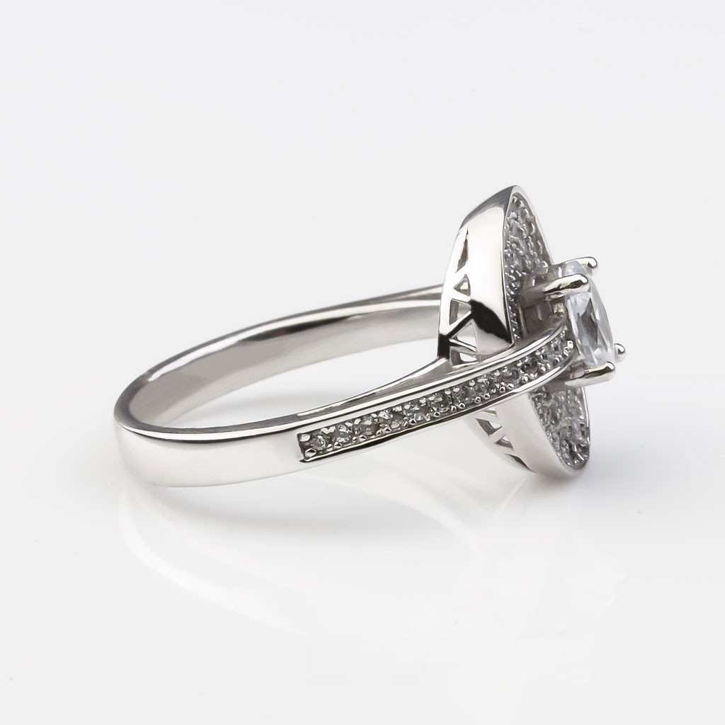 انگشتر نقره زنانه مدل 21349 انگشتر نقره زنانه مدل 21349