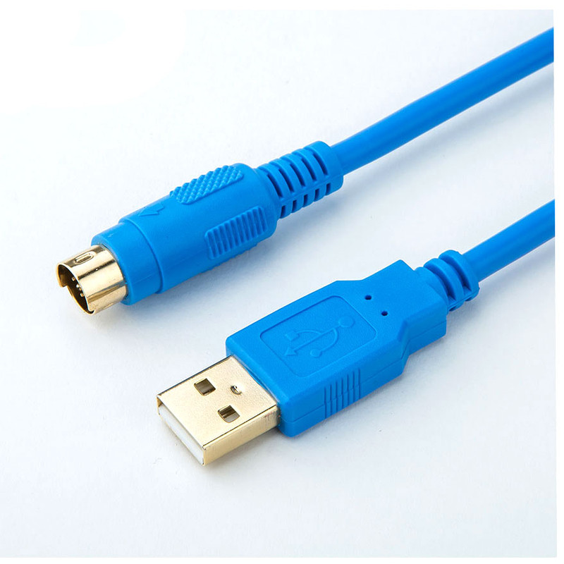 کابل پروگرام آمساموشن مدل Mitsubishi PLC کد USB-QC30R2