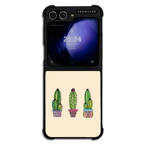 AKAM AMC-WSGZFLIP5-CACTUS-27 Cover For Samsung Galaxy Z Flip 5