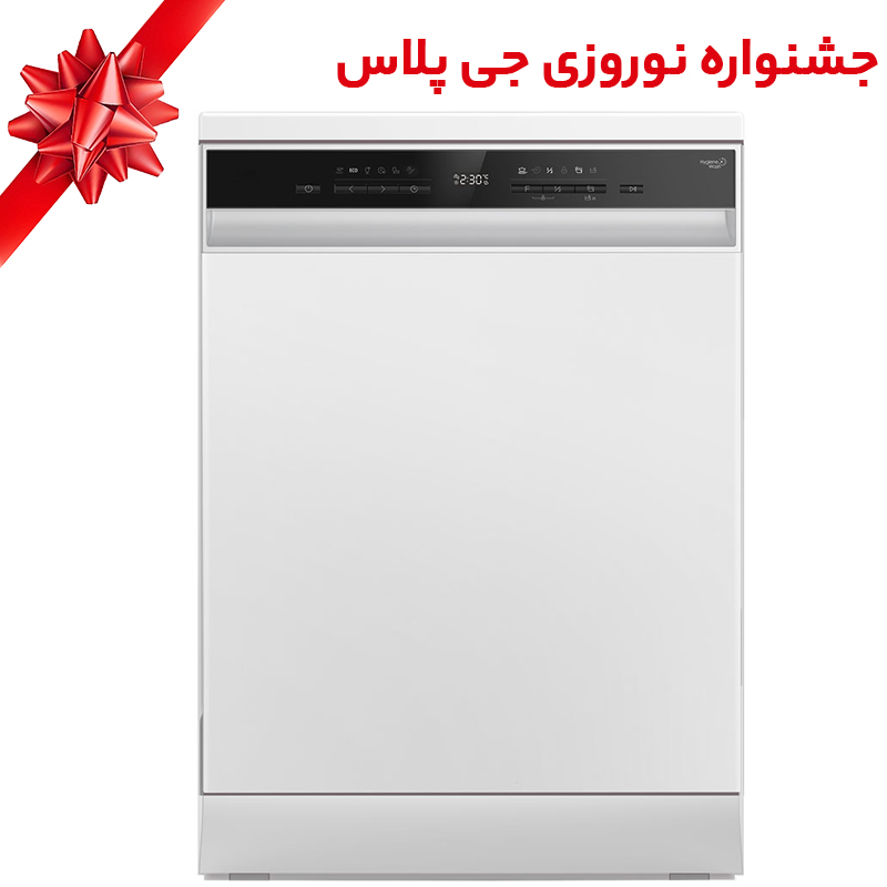 نکته خرید - قیمت روز ماشین ظرفشویی جی پلاس مدل GDW-N4983W خرید