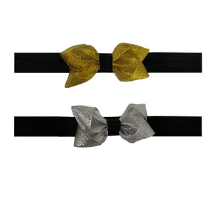 هدبند نوزادی مدل پاپیون پیچازی بسته 2 عددی