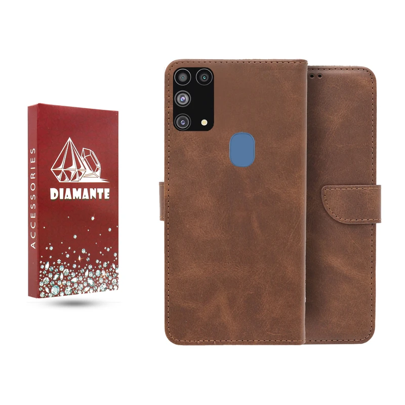 کیف کلاسوری دیامانته مدل Bers Ros مناسب برای گوشی موبایل سامسونگ Galaxy M31