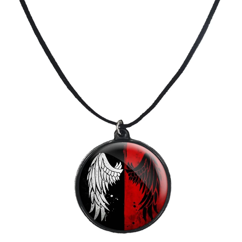 گردنبند پرمانه طرح خفن کد pmb.1803 مدل دو طرفه