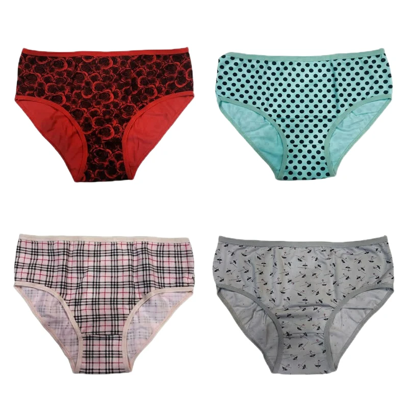 شورت زنانه  مدل 6744 بسته 4 عددی