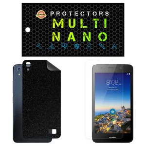 Multi Nano X-SFG Screen Protector For Huawei G620 with back skin