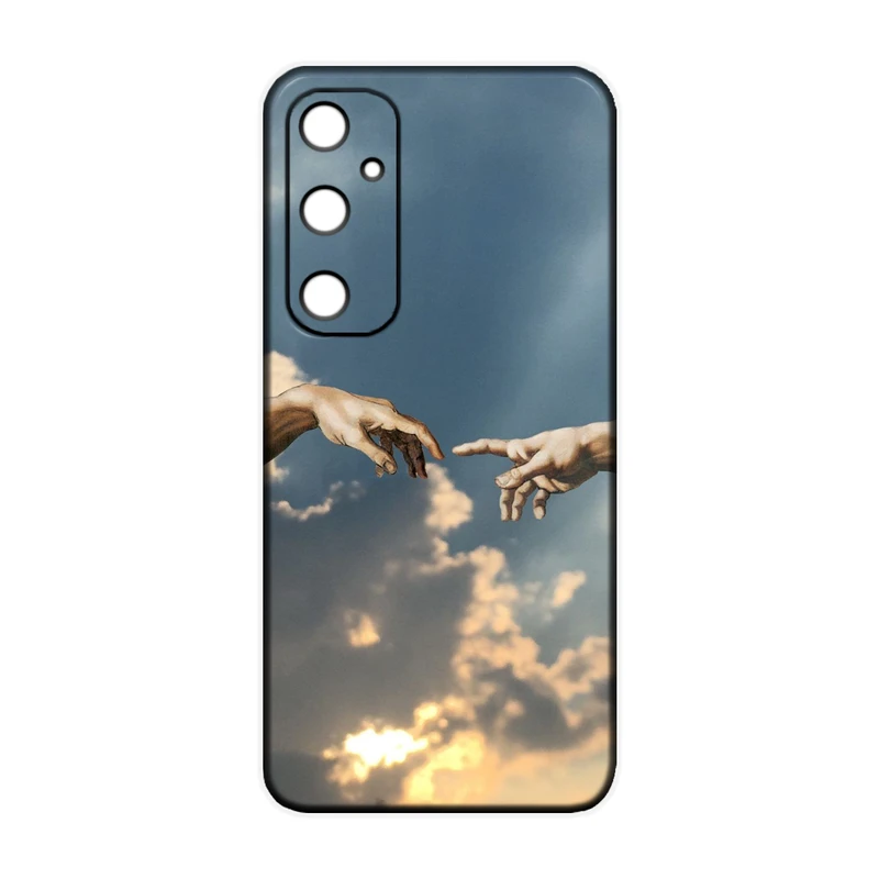 کاور طرح دست آفرینش کد 372 مناسب برای گوشی موبایل سامسونگ Galaxy S24 Fe