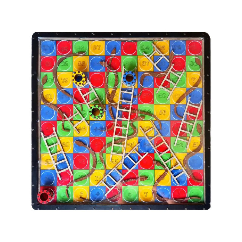 بازی فکری منچ و مارپله مدل ۰۰۲