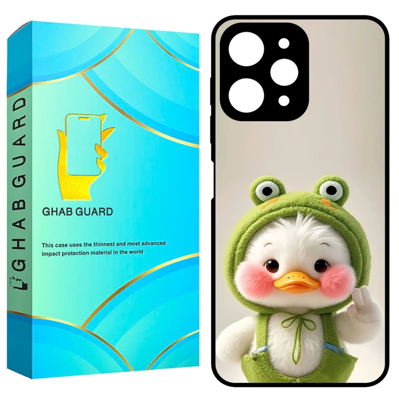 کاور قاب گارد طرح اردک مدل GCHPR12 مناسب برای گوشی موبایل شیائومی Redmi 12 4G / Redmi 12 5G / Poco M6 Pro 5G