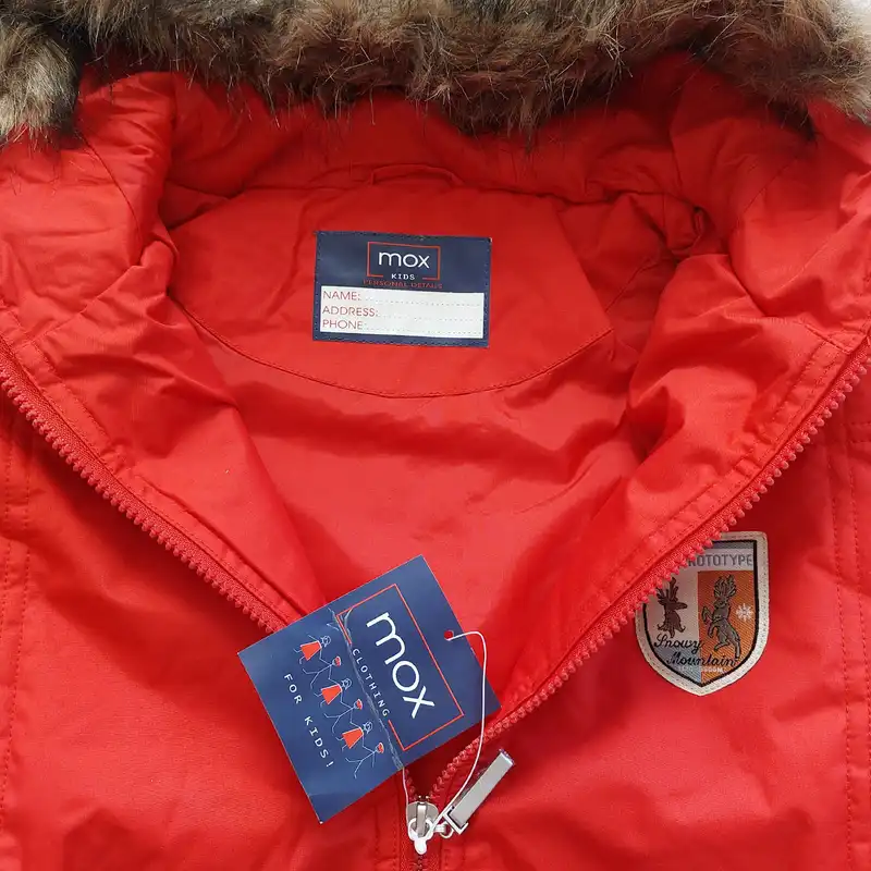 کاپشن دخترانه مکس مدل اسکیمو