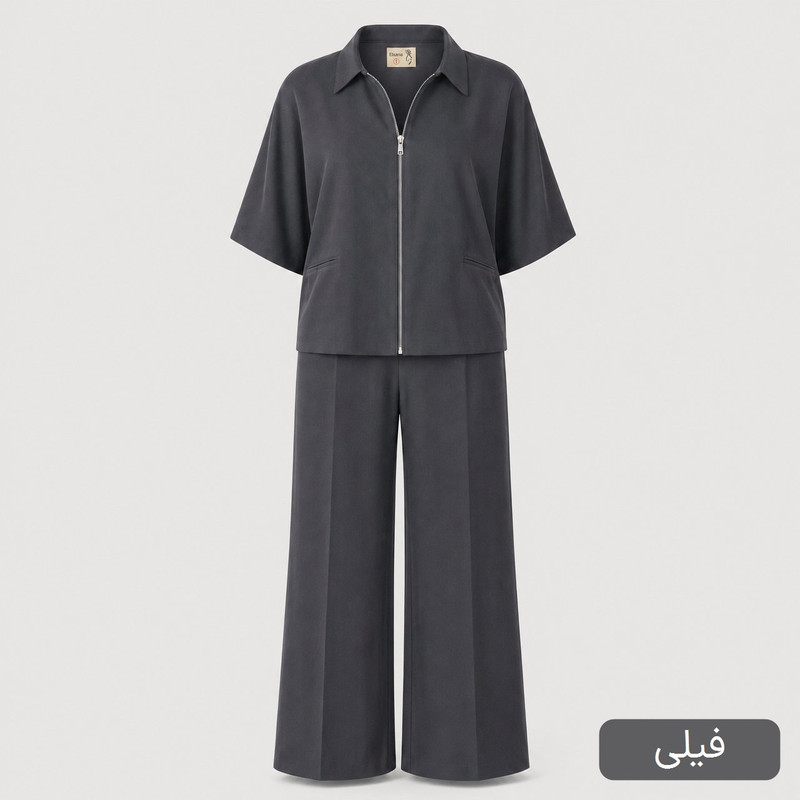 ست شومیز و شلوار زنانه السانا مدل آوانه کد 2698