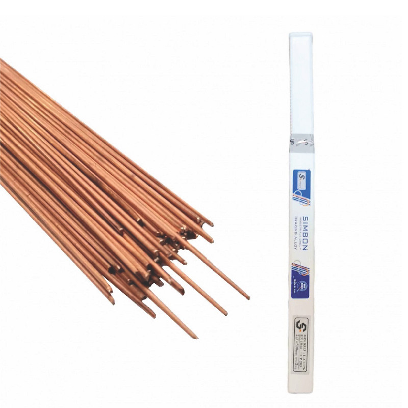 سیم جوش سیمبن مدل مسی کد DIN8513 بسته 77 عددی