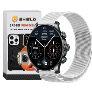 Ultimate Shield Milanese TW Band for Glorimi GX Fit Classic 22mm smartwatch