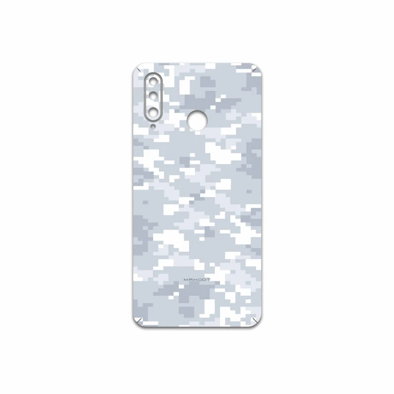 برچسب پوششی ماهوت مدل Army-Snow-Pixel مناسب برای گوشی موبایل هوآوی P30 Lite (48 MP Camera)