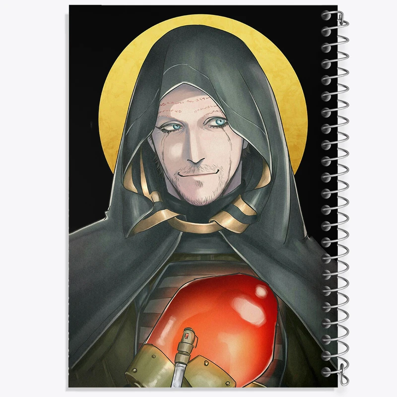 دفتر ژورنال نویسی 50 برگ خندالو مدل نقطه ای طرح بازی دث استرندینگ (Death Stranding) کد 35167