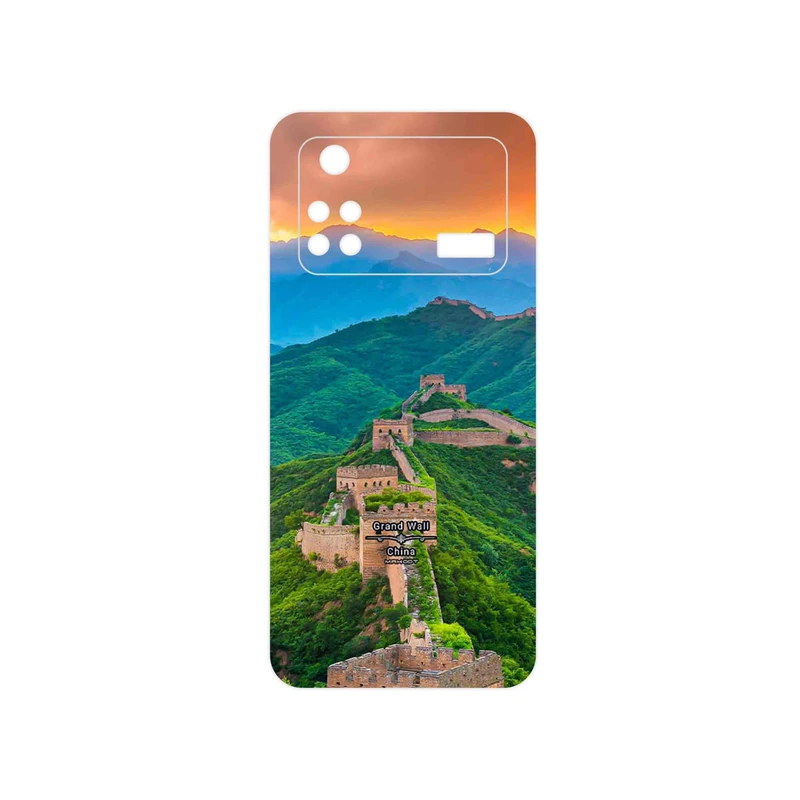 برچسب پوششی ماهوت مدل China Grand Wall مناسب برای گوشی موبایل شیائومی Poco M4 Pro 4G