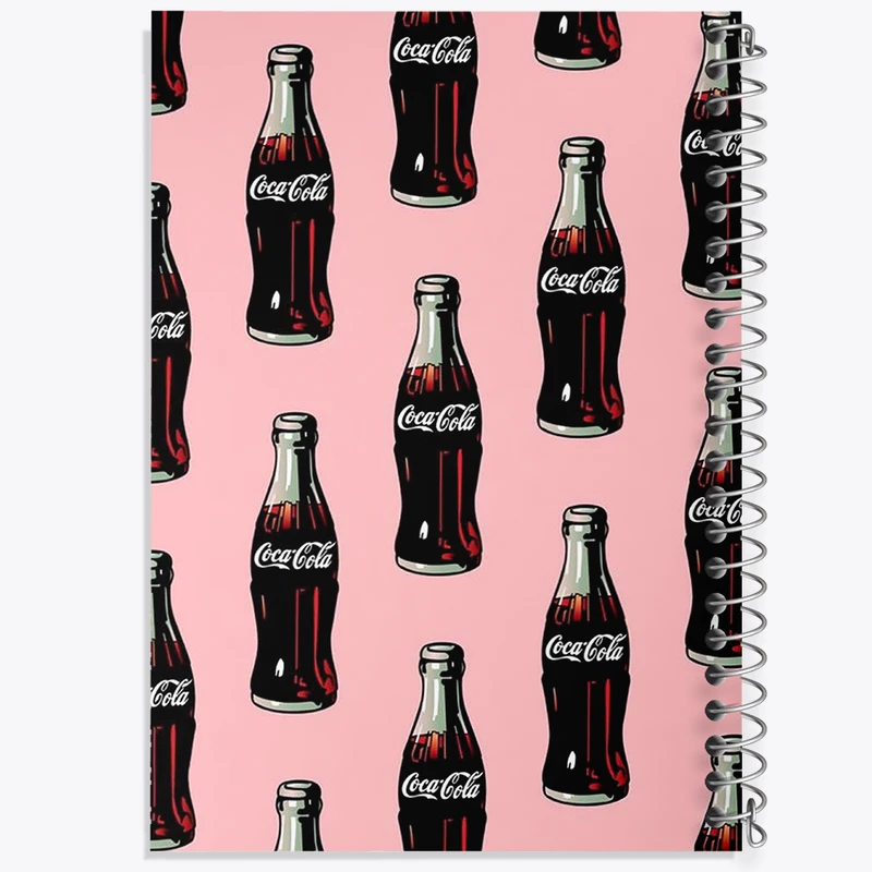 دفتر نقاشی 50 برگ خندالو طرح نوشابه کوکاکولا کد N2064