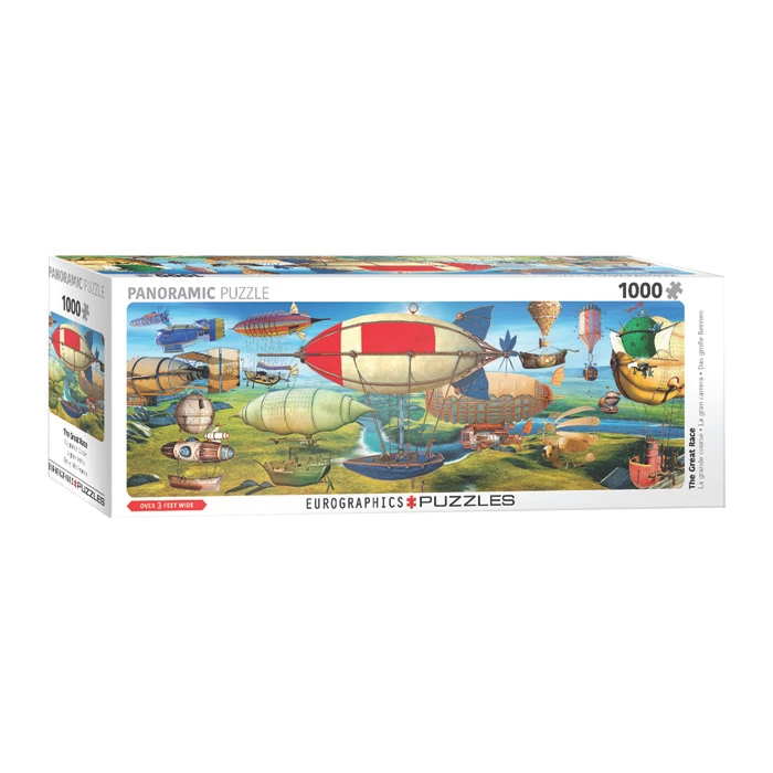 پازل 1000 تکه یوروگرافیکس پازلز مدل The Great Race كد 5633-6010