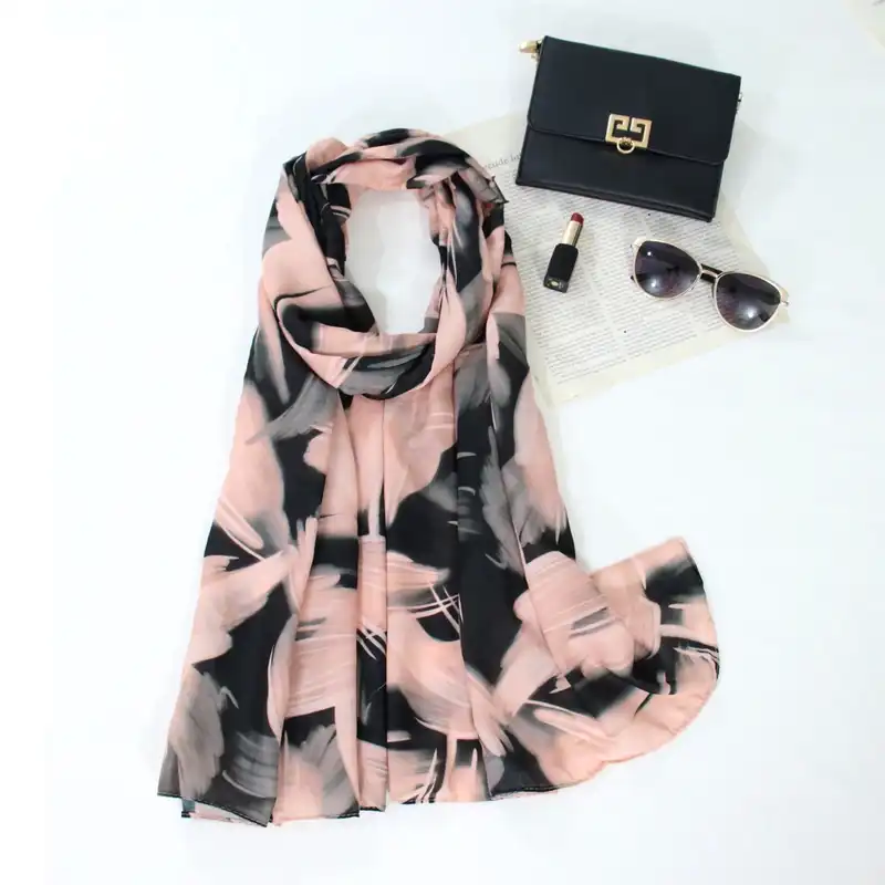 شال زنانه مدل نخی جدید ابرو بادی کد a-2543