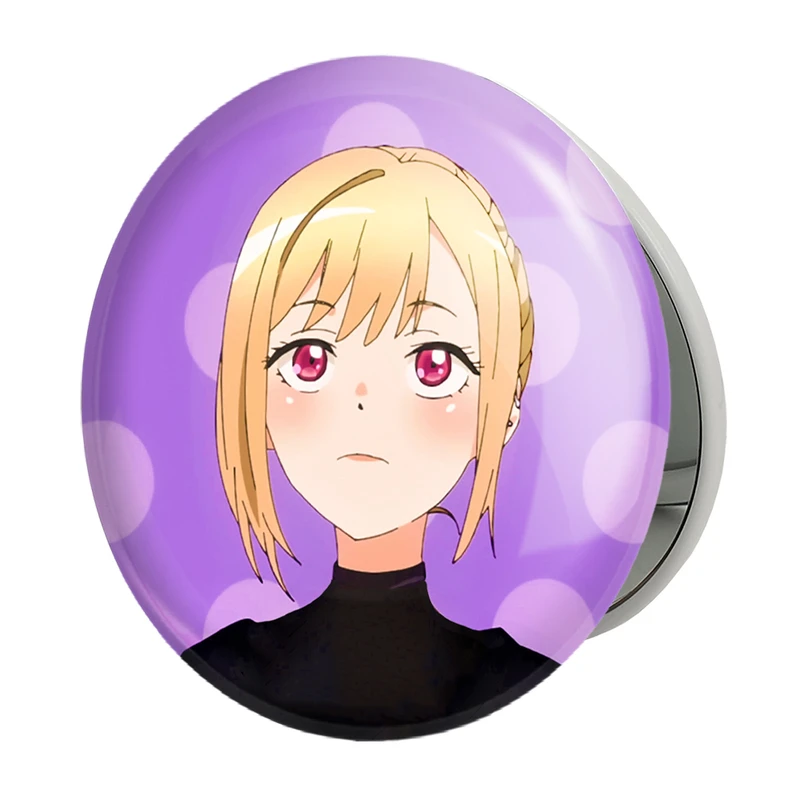 آینه جیبی خندالو طرح مارین کیتاگاوا انیمه دارلینگ در فرنکس مدل تاشو کد 12924 