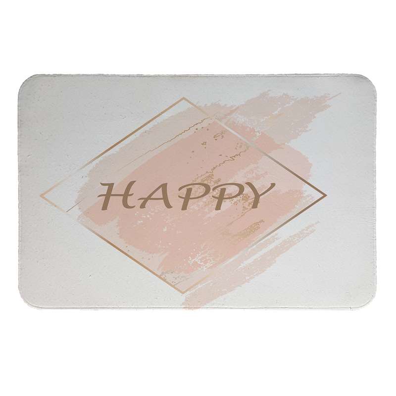 پادری طرح Happy کد 8700 سایز 80×50 سانتی متر پادری طرح Happy کد 8700 سایز 80×50 سانتی متر