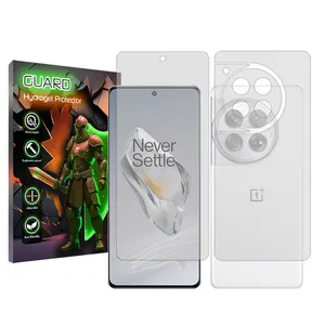 Guard transparent screen protector suitable for OnePlus 12 Mobile phone with back protector