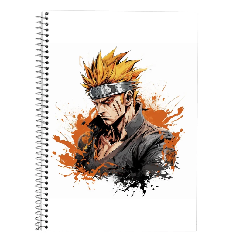 دفتر لغت 50 برگ مدوپد طرح Naroto کد DF11236