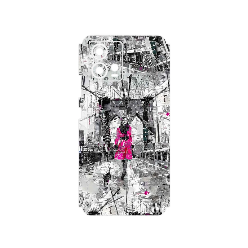 برچسب پوششی ماهوت مدل Collage of Catwalk Bridge مناسب برای گوشی موبایل موتورولا Edge 30 Fusion