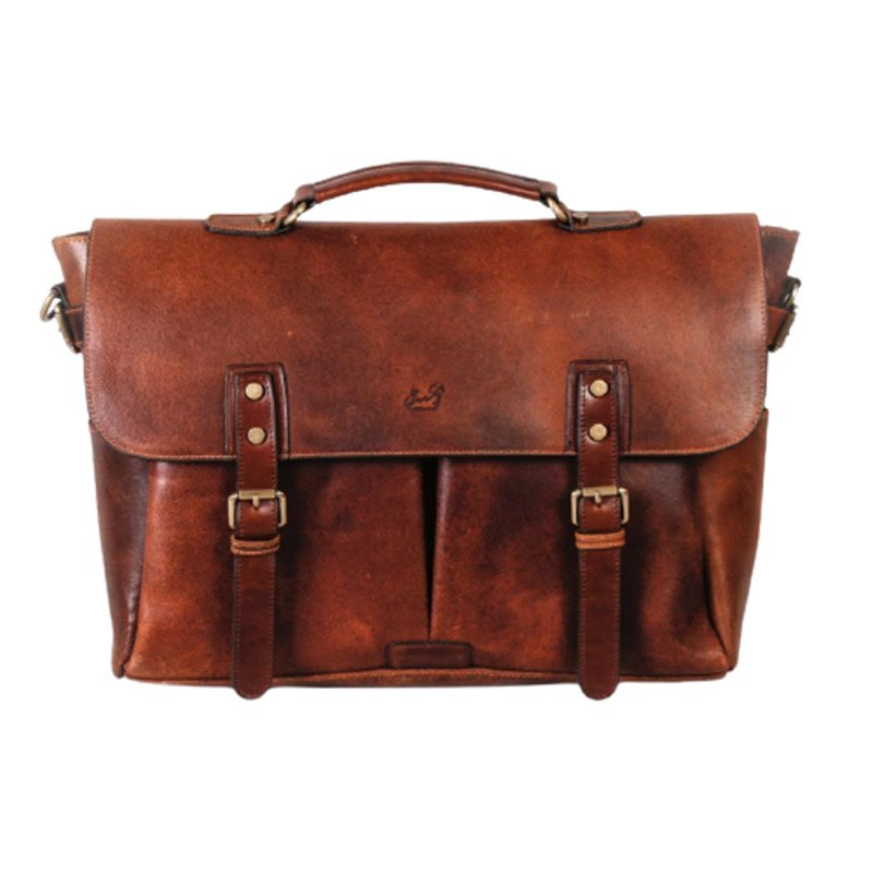 کیف دستی چرم آسو مدل ماکان