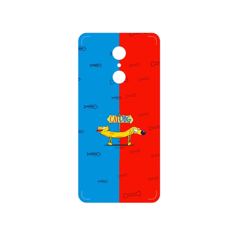 برچسب پوششی ماهوت مدل CatDog مناسب برای گوشی موبایل شیائومی REDMI 5