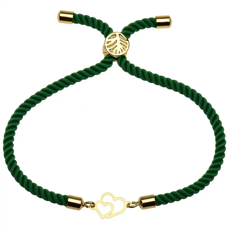 دستبند طلا 18 عیار زنانه الن نار مدل 1222