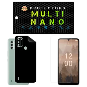 Multi Nano X-SFM Screen Protector For Nokia C31 with back skin