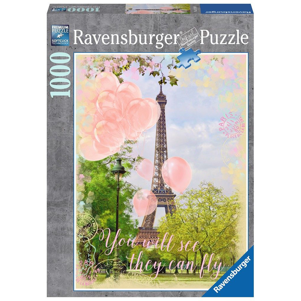 پازل 1000 تکه راونزبرگر مدل Eiffel Tower