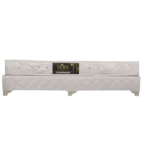 تخت خواب دو نفره مدل Fox-1 کد 28 سایز 140×200 سانتی متر به همراه تشک