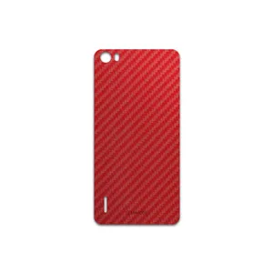 MAHOOT Red-Fiber Cover Sticker for Honor 6