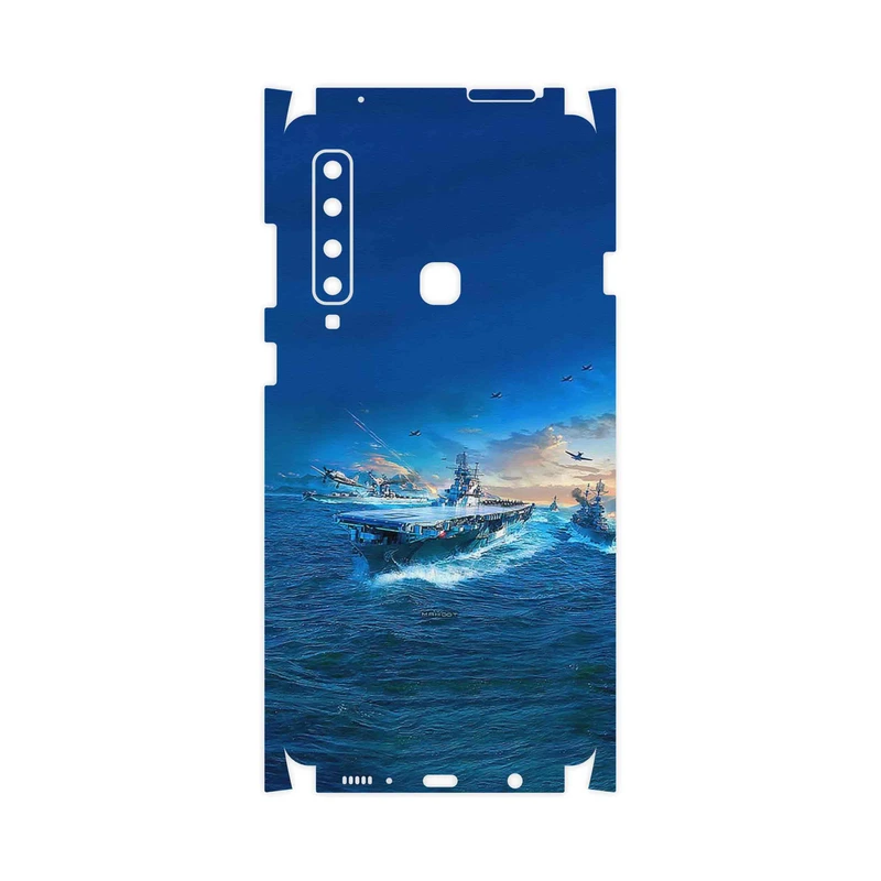 برچسب پوششی ماهوت مدل Warship-FullSkin مناسب برای گوشی موبایل سامسونگ Galaxy A9 2018