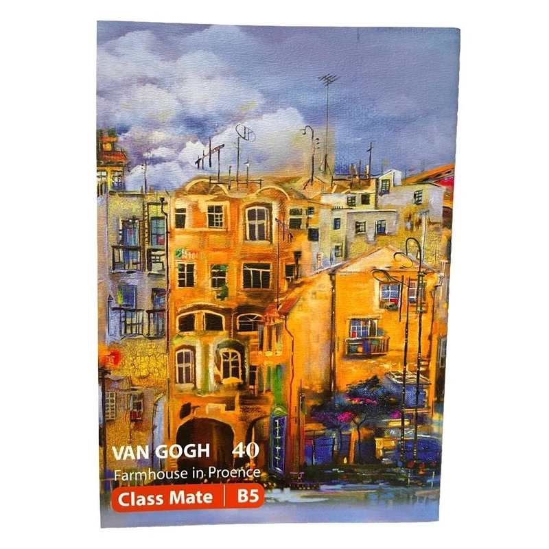 دفتر مشق 40 برگ مدل ونگوک طرح شهر