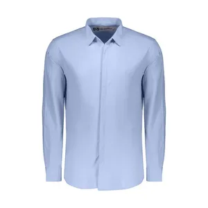 پیراهن آستین بلند مردانه شیک دوخت کد SP014