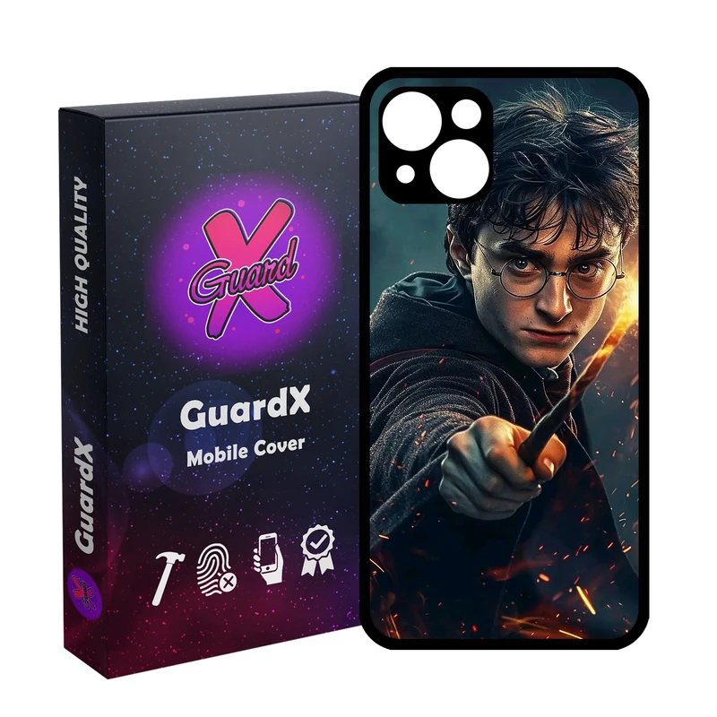 کاور گارد ایکس طرح هری پاتر مدل Glass10756 مناسب برای گوشی موبایل اپل iPhone 13