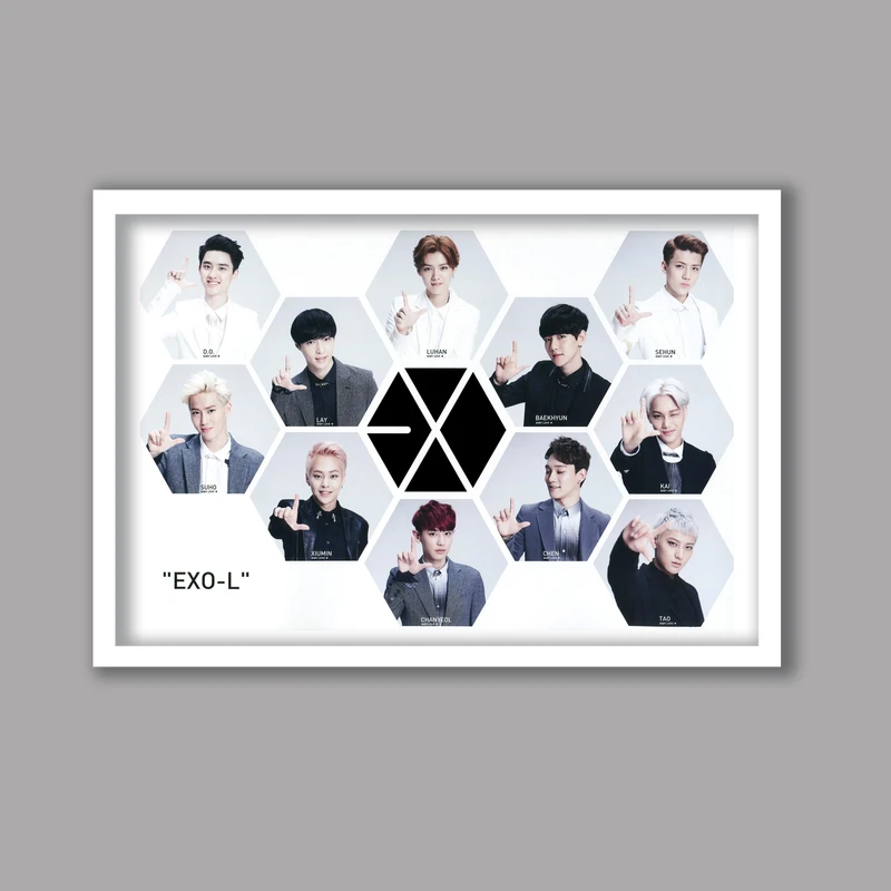 تابلو مدل گروه اکسو EXO کد LA-G10785