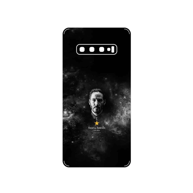 برچسب پوششی ماهوت مدل Keanu Reeves مناسب برای گوشی موبایل سامسونگ Galaxy S10 Plus