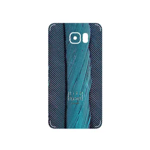 MAHOOT Turquoise feathers Cover Sticker for Samsung Galaxy Note 5
