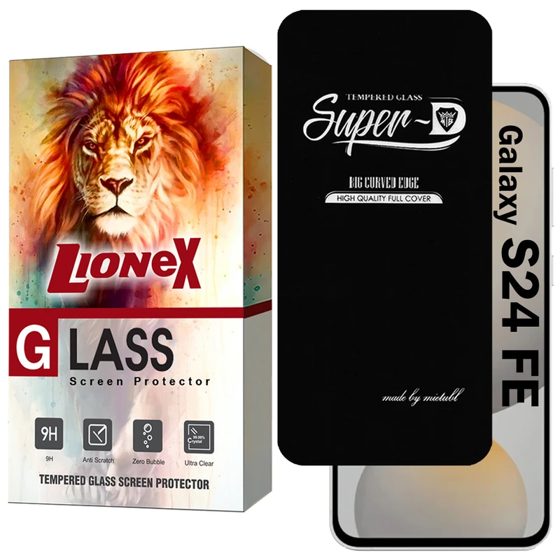 محافظ صفحه نمایش لایونکس مدل SUPERDNL مناسب برای گوشی موبایل سامسونگ Galaxy S24 FE 5G