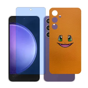 Glass Together model Anti-blue Screen Protector Suitable for Samsung Galaxy S23 FE Mobile Phone with Back cover sticker